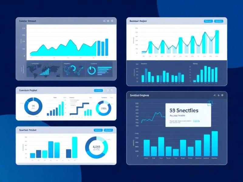Business Management Dashboard illustration